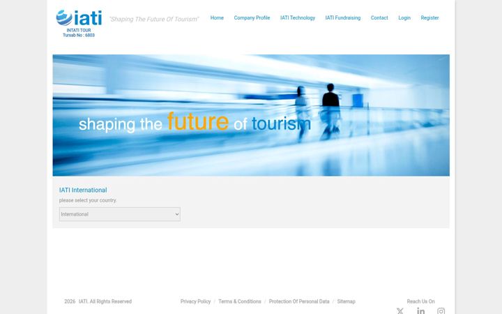 Screenshot of iati.com