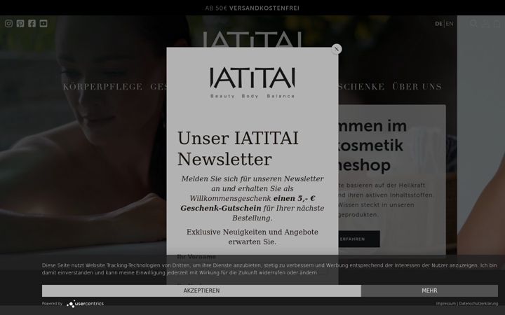 Screenshot of iatitai.de