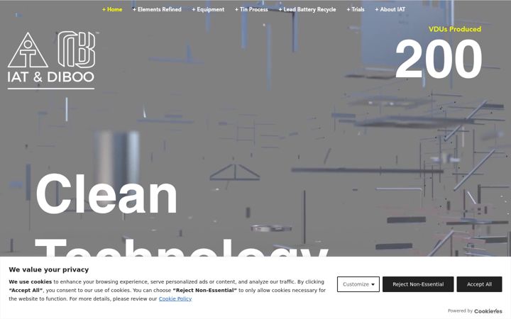 Screenshot of iatusa.net