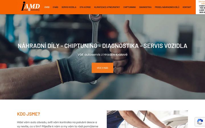 Screenshot of iautomotodily.cz