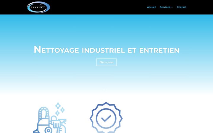 Screenshot of iazznet.fr