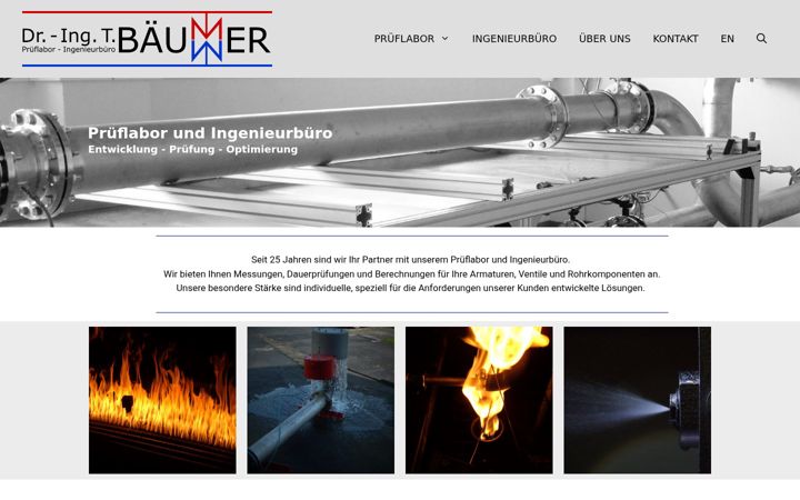 Ekraanipilt saidist ib-baeumer.de