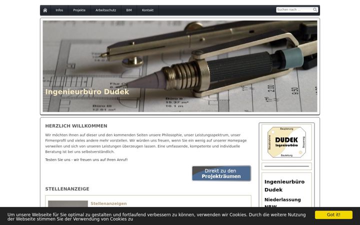 Screenshot of ib-dudek.com