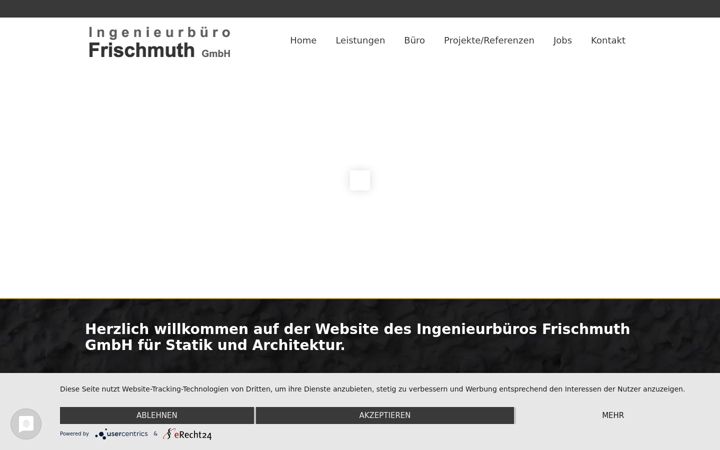 Screenshot of ib-frischmuth.de
