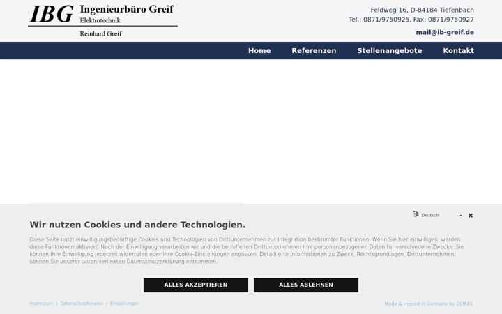 Screenshot of ib-greif.de