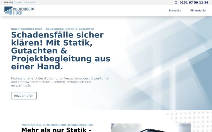 Screenshot of ib-huch.com