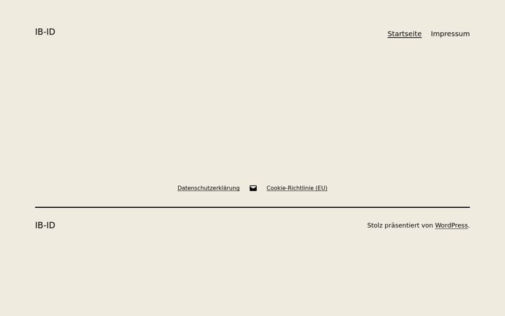 Screenshot of ib-id.de