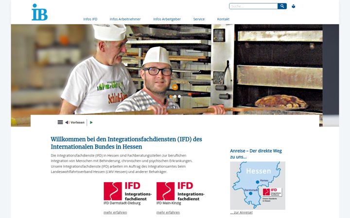 Zrzut ekranu ib-ifd.de