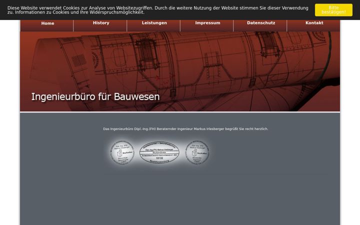 Screenshot of ib-irlesberger.de