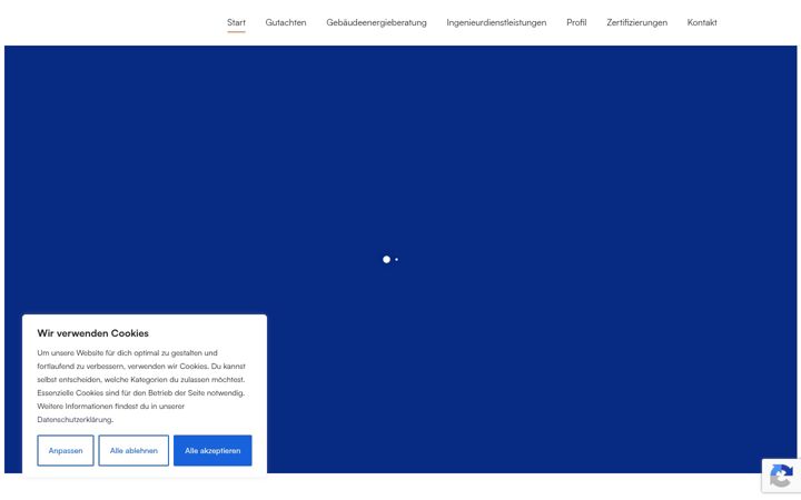 Screenshot of ib-jochim.de
