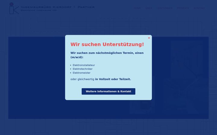 Screenshot of ib-kierdorf.de