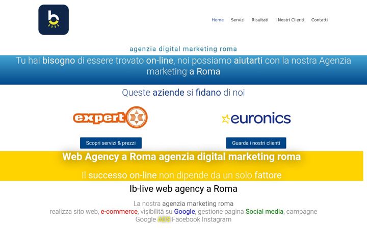 Screenshot of ib-live.it