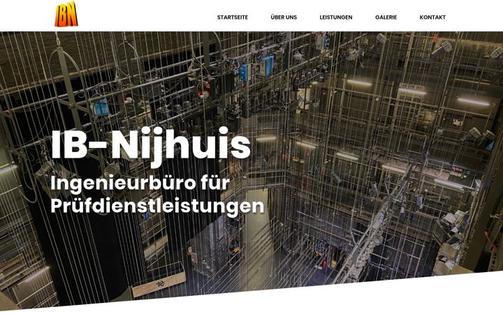 Screenshot of ib-nijhuis.de