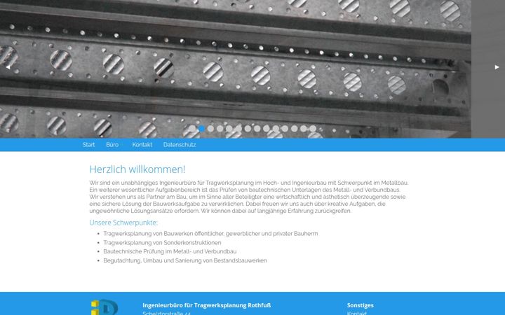 Screenshot of ib-rothfuss.com