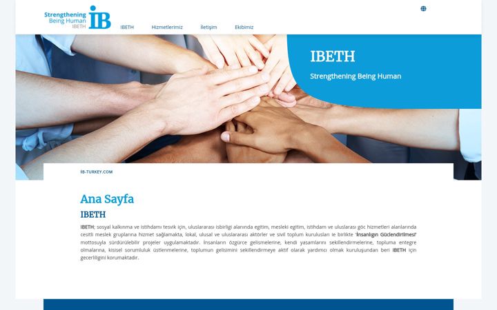 Screenshot of ib-turkey.com