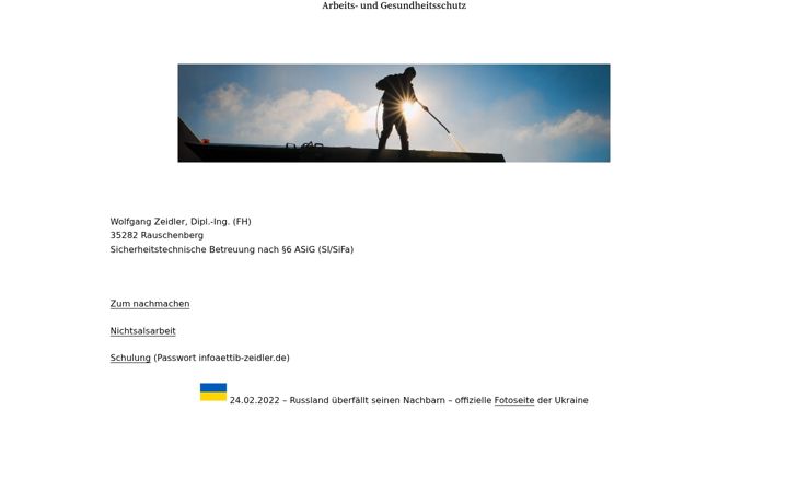 Screenshot of ib-zeidler.de