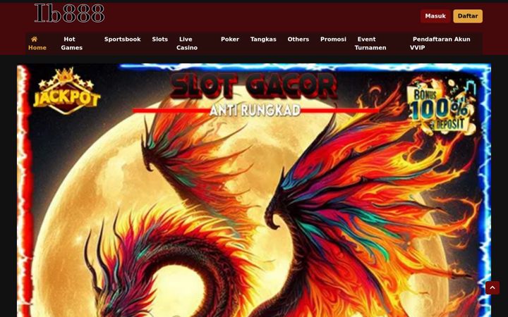 Screenshot of ib888slot.org