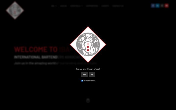 Screenshot of iba-world.com