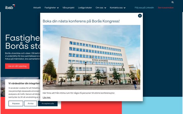 Screenshot of ibabboras.se