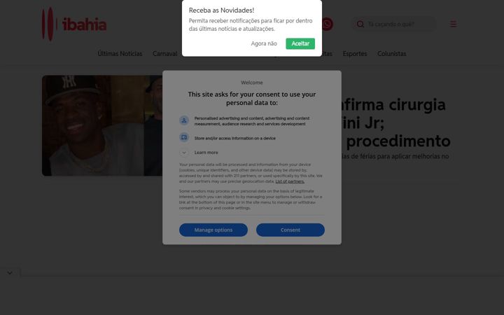 Screenshot of ibahia.com