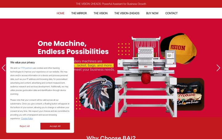 Screenshot of ibaima.com