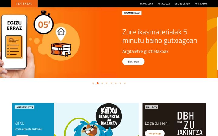 Screenshot of ibaizabal.com