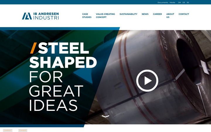 Screenshot of ibandresenindustri.co.uk