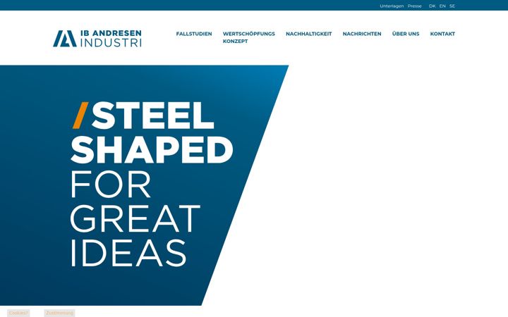 Screenshot of ibandresenindustri.de