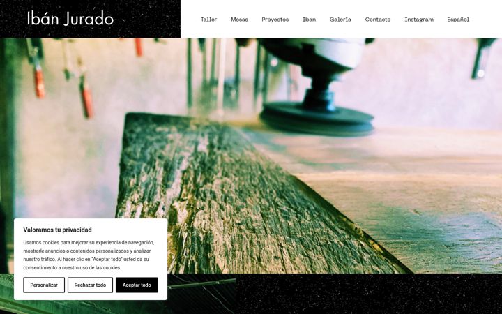 Screenshot of ibanjurado.com