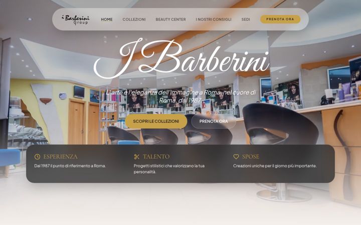 Screenshot of ibarberini.it