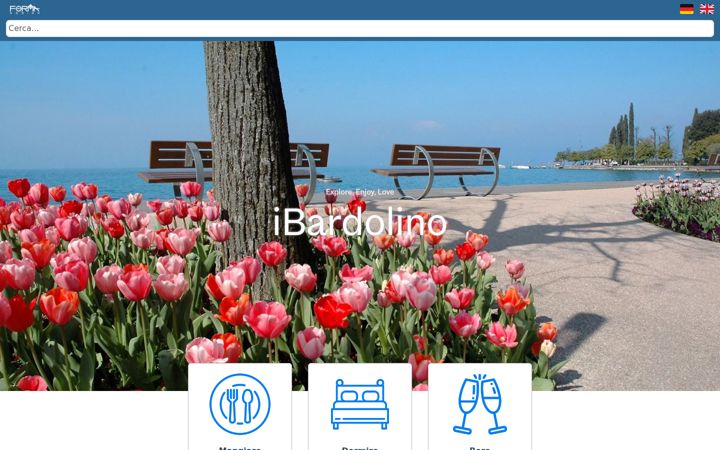 Screenshot of ibardolino.it