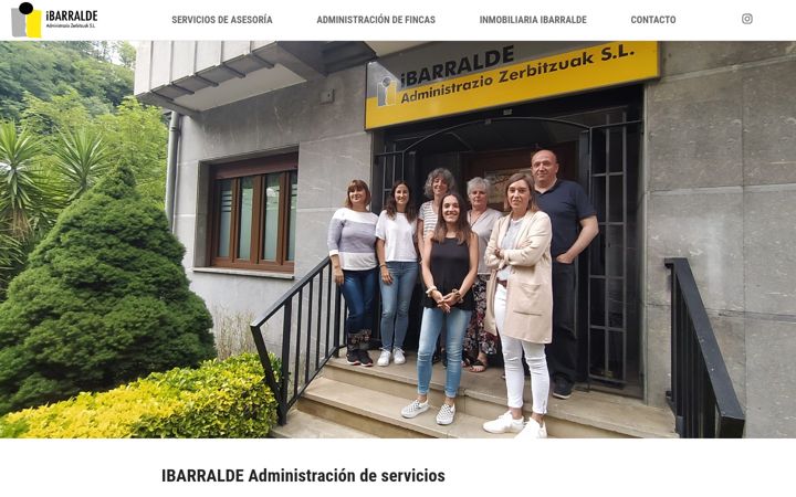 Screenshot of ibarralde.net