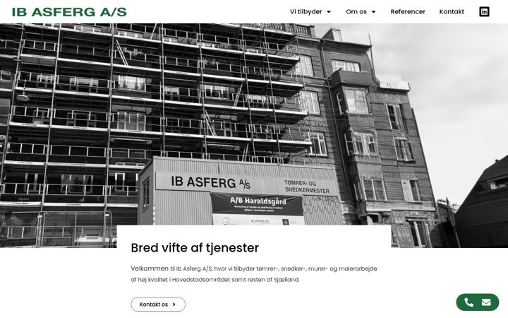 Screenshot of ibasferg.dk