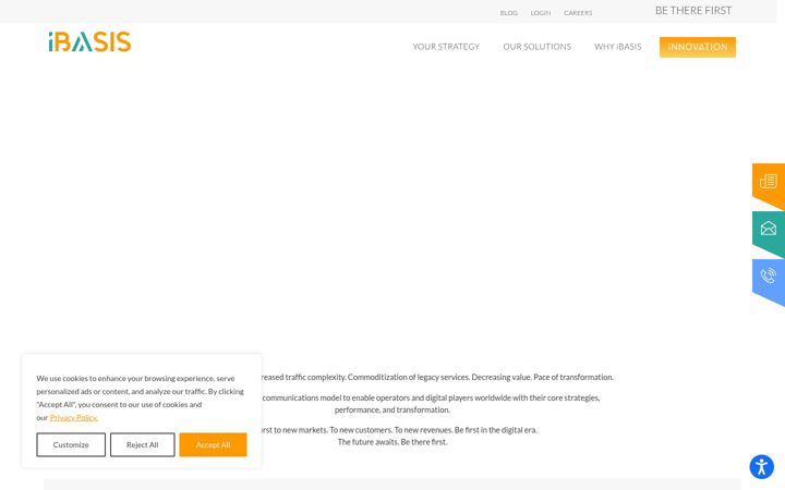 Screenshot of ibasis.com