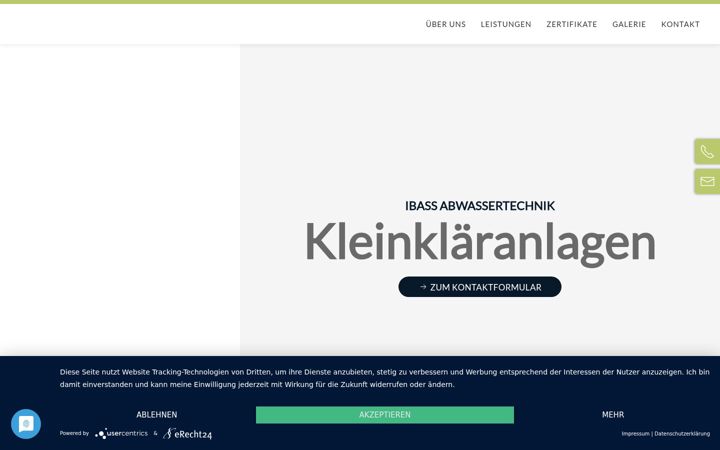 Screenshot of ibass-parchim.de