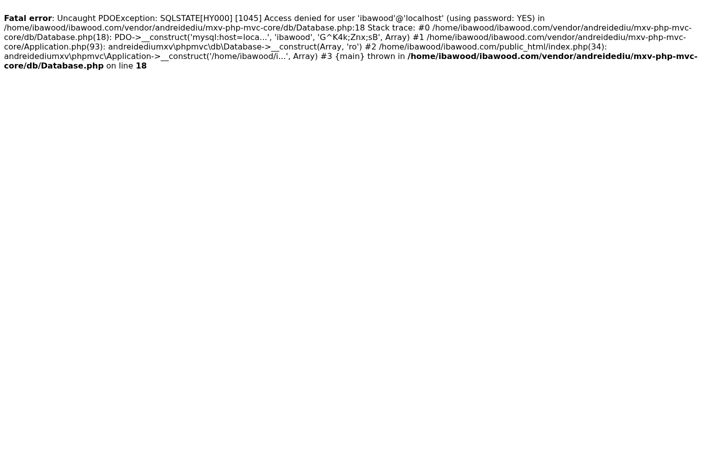 Screenshot of ibawood.com