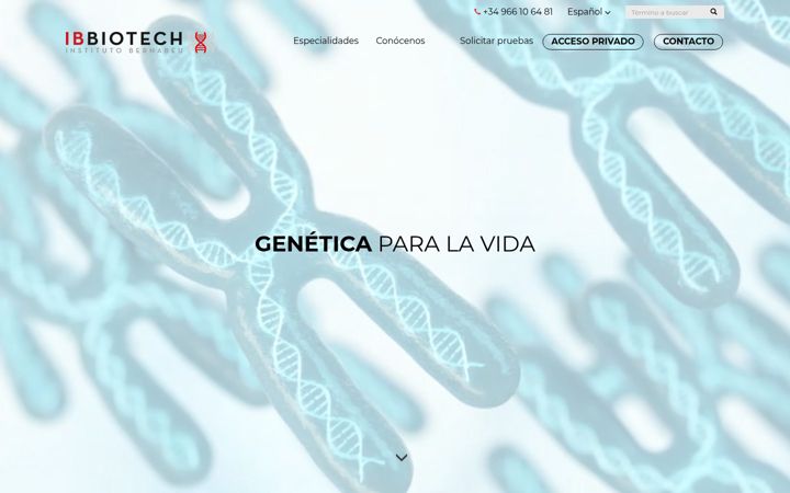 Screenshot of ibbiotech.com