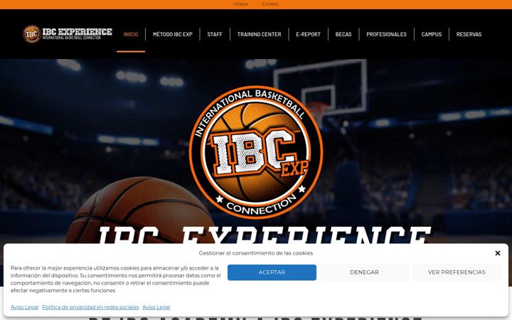 Screenshot of ibcacademy.net