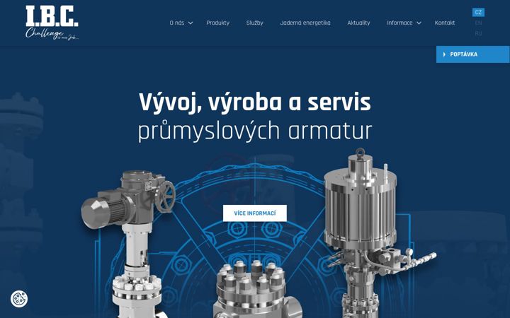 Screenshot of ibcpraha.cz