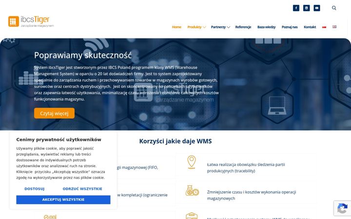 Screenshot of ibcstiger.pl