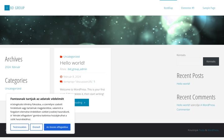 Screenshot of ibdgroup.eu