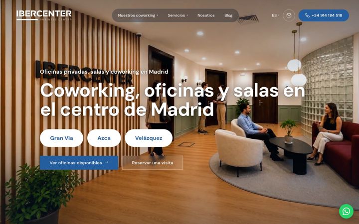 Screenshot of ibercenter.com