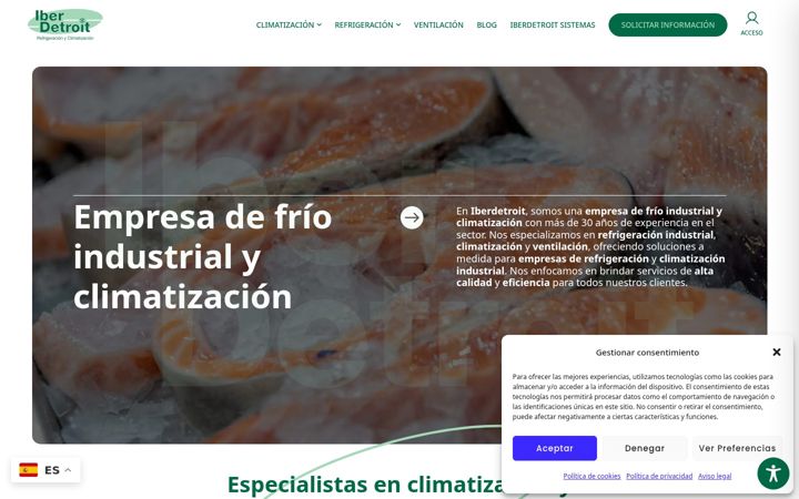 Screenshot of iberdetroit.es