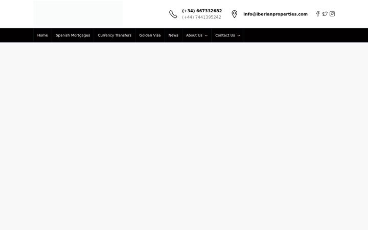 Screenshot of iberianproperties.com
