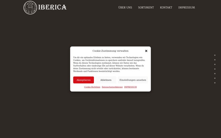 Screenshot of iberica-handel.de
