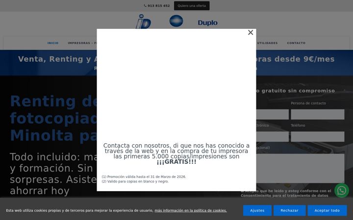 Екранна снимка на ibericadeduplicadoras.com