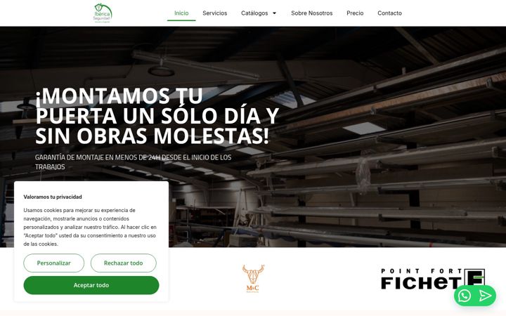 Екранна снимка на ibericaseguridad.com