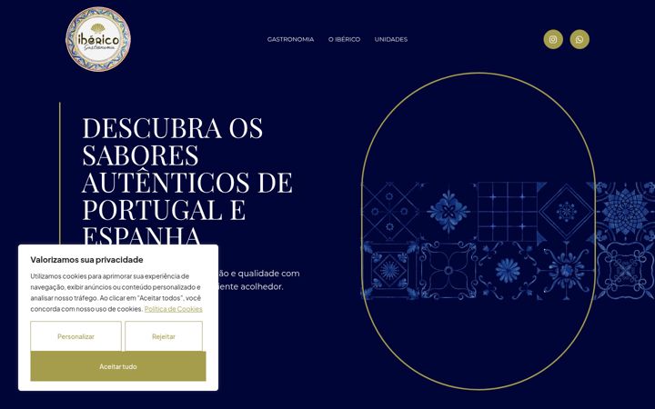 Screenshot of ibericorestaurante.com.br