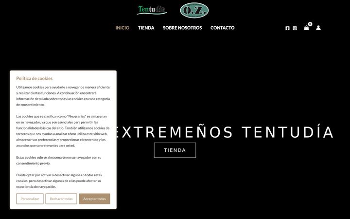 Screenshot of ibericosdetentudia.com