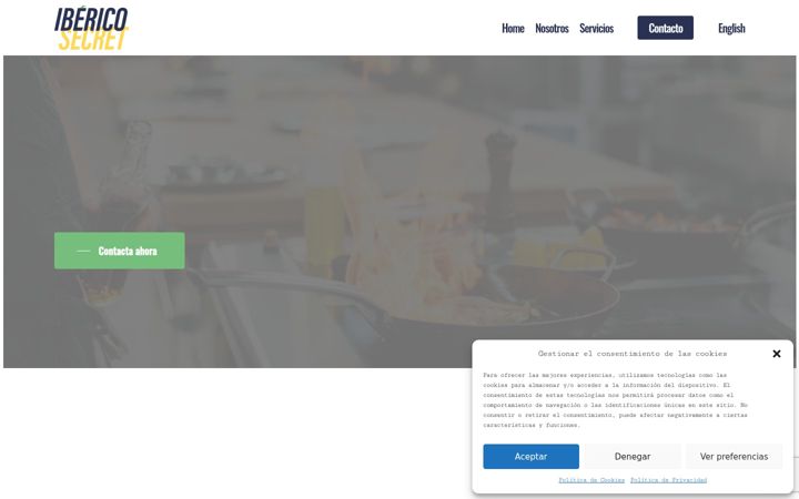 Screenshot of ibericosecret.com